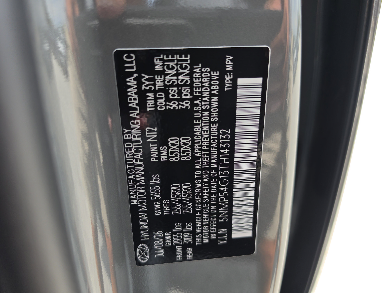 New 2026 Hyundai Santa Fe Calligraphy FWD image 39