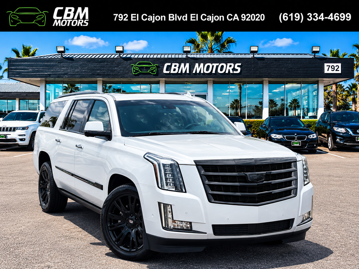 Used 2019 Cadillac Escalade ESV Premium Luxury
