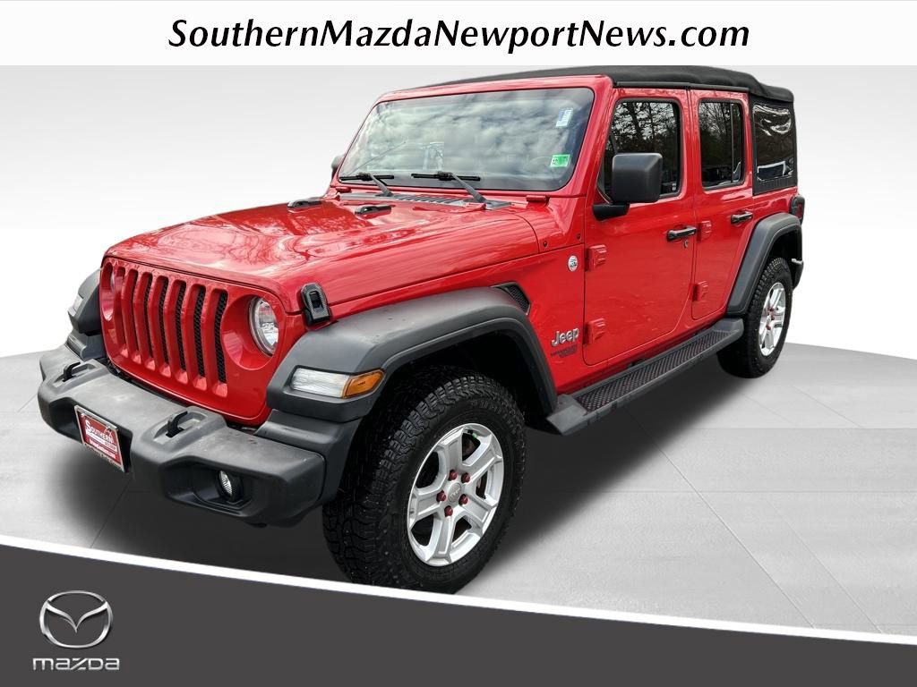 Used 2018 Jeep Wrangler Unlimited Sport S