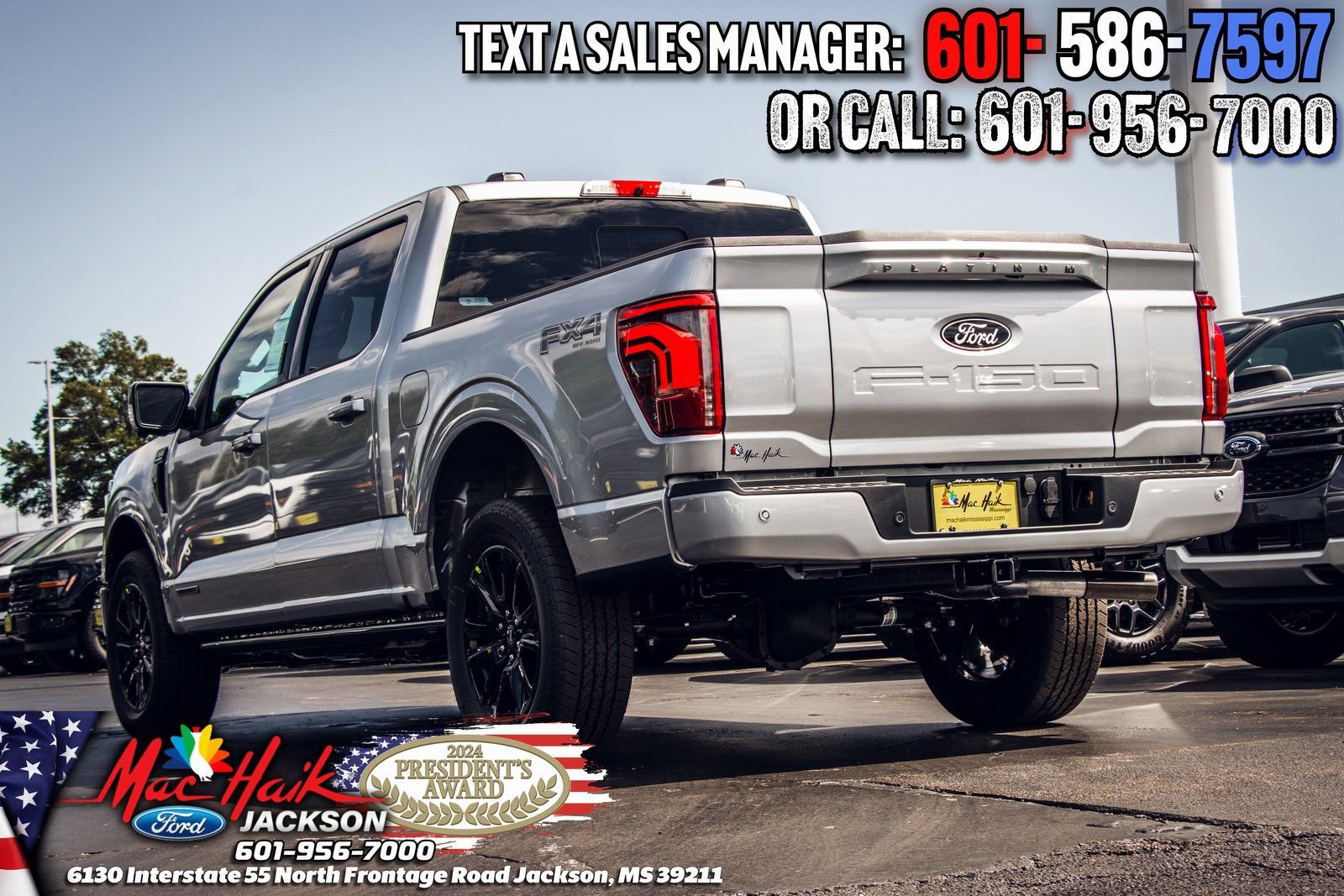 New 2025 Ford F150 Platinum w/ Equipment Group 702A High image 33