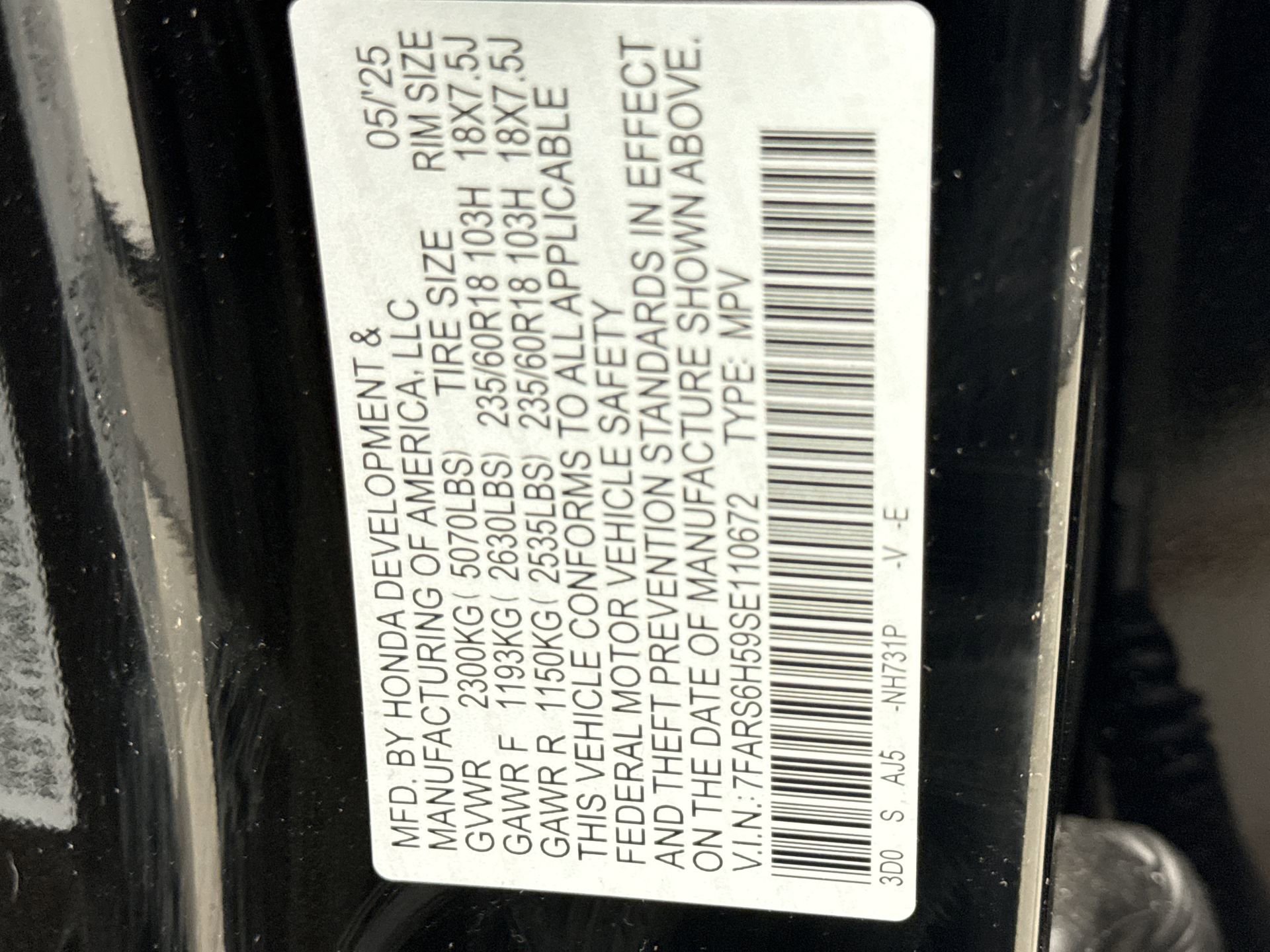 Used 2025 Honda CR-V Sport image 12