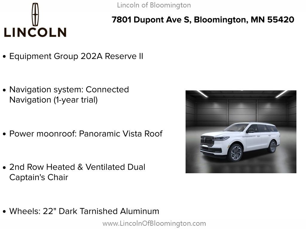 New 2025 Lincoln Navigator Reserve image 5