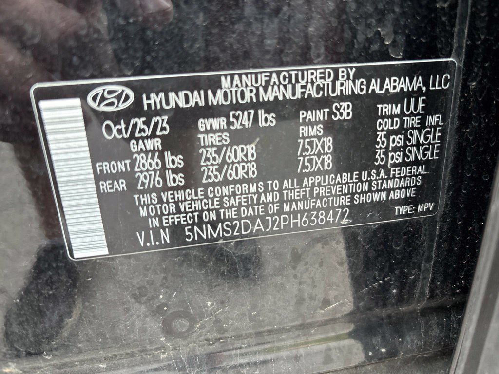Certified 2023 Hyundai Santa Fe SEL AWD/4WD image 10