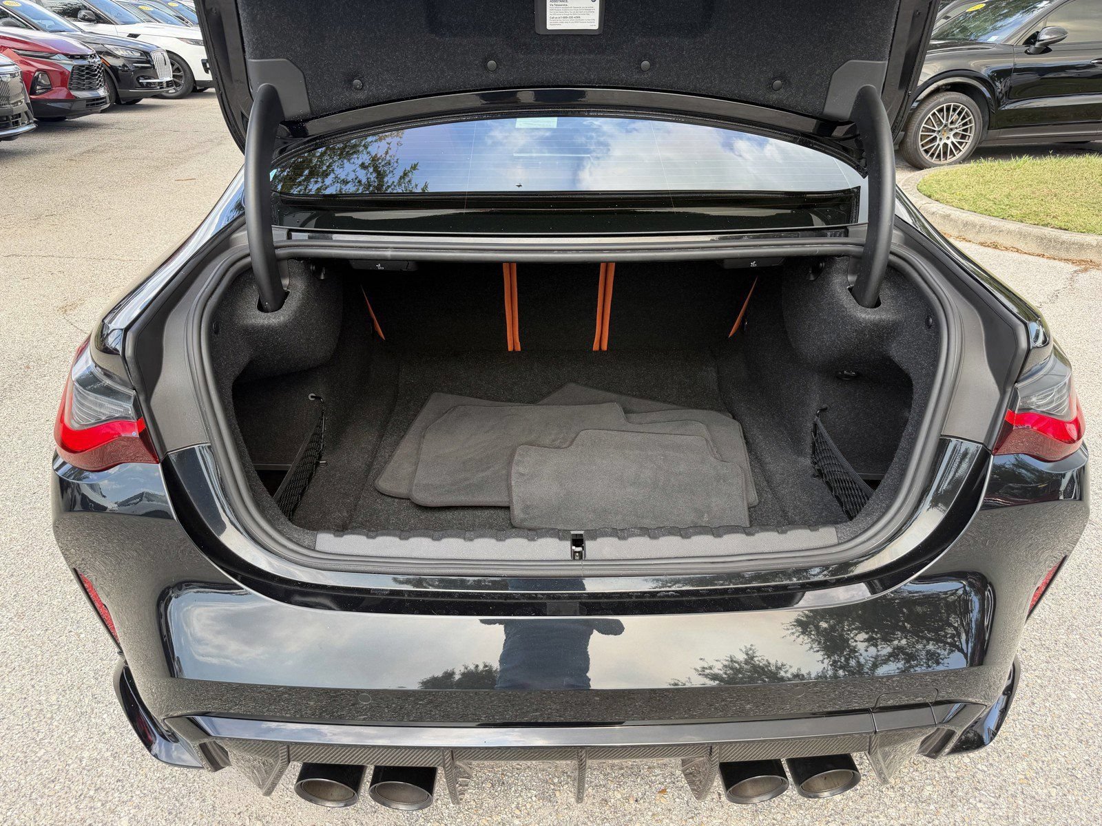 Used 2021 BMW M4 Competition w/ M Carbon Exterior Package RWD image 12