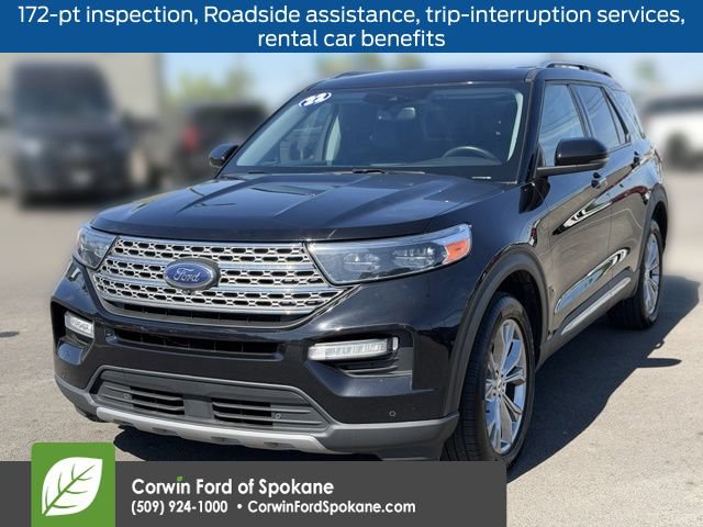 Used 2022 Ford Explorer Limited w/ Class IV Trailer Tow Package AWD/4WD image 6
