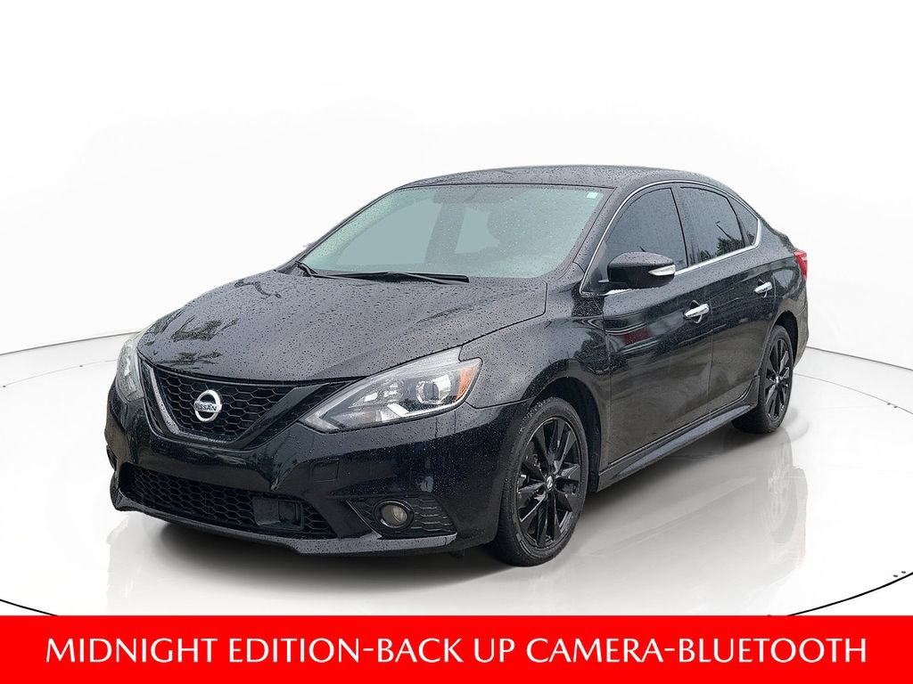 Used 2018 Nissan Sentra SR w/ SR Midnight Edition Package FWD image 1