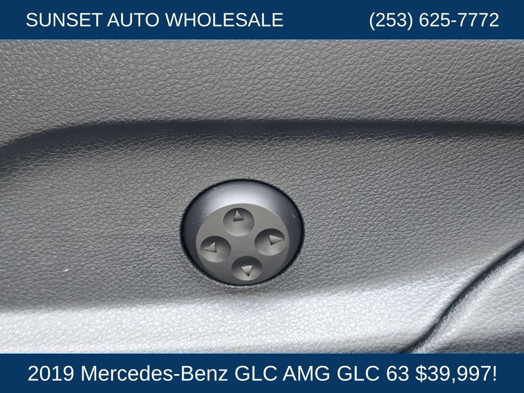 Used 2019 Mercedes-Benz GLC 63 AMG 4MATIC Coupe w/ Parking Assist Package image 37