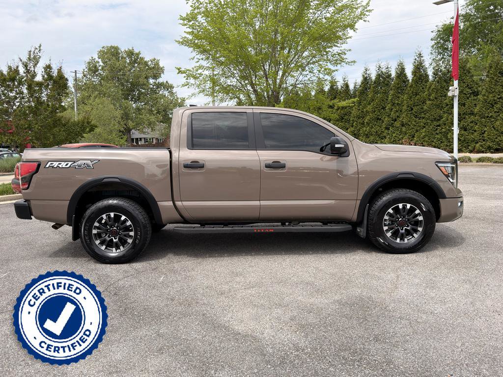 Certified 2023 Nissan Titan PRO-4X w/ Pro-4x Convenience Package AWD/4WD image 2