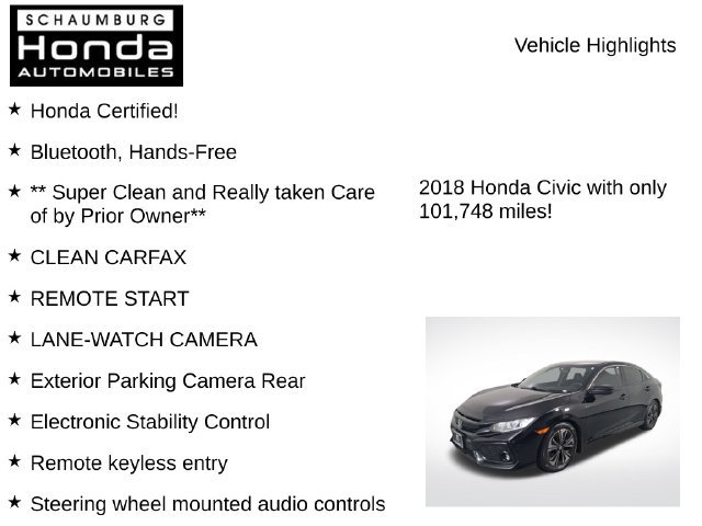 Used 2018 Honda Civic EX image 14