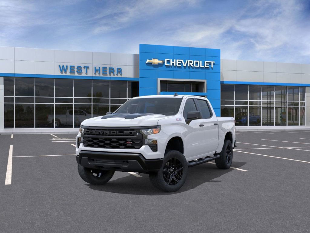 New 2026 Chevrolet Silverado 1500 Custom Trail Boss w/ Turbomax Blackout Package AWD/4WD image 8