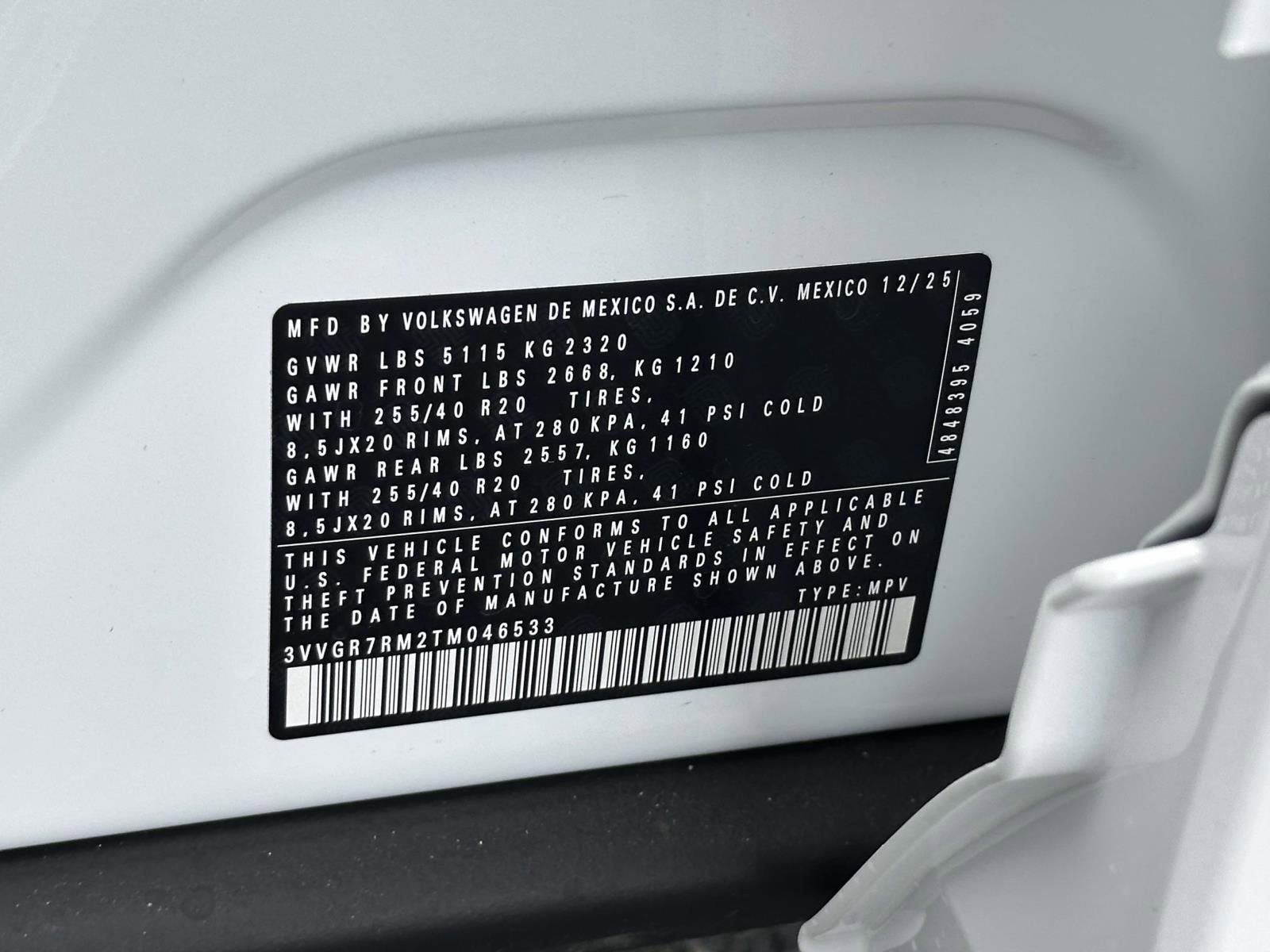 New 2026 Volkswagen Tiguan SE R-Line image 16