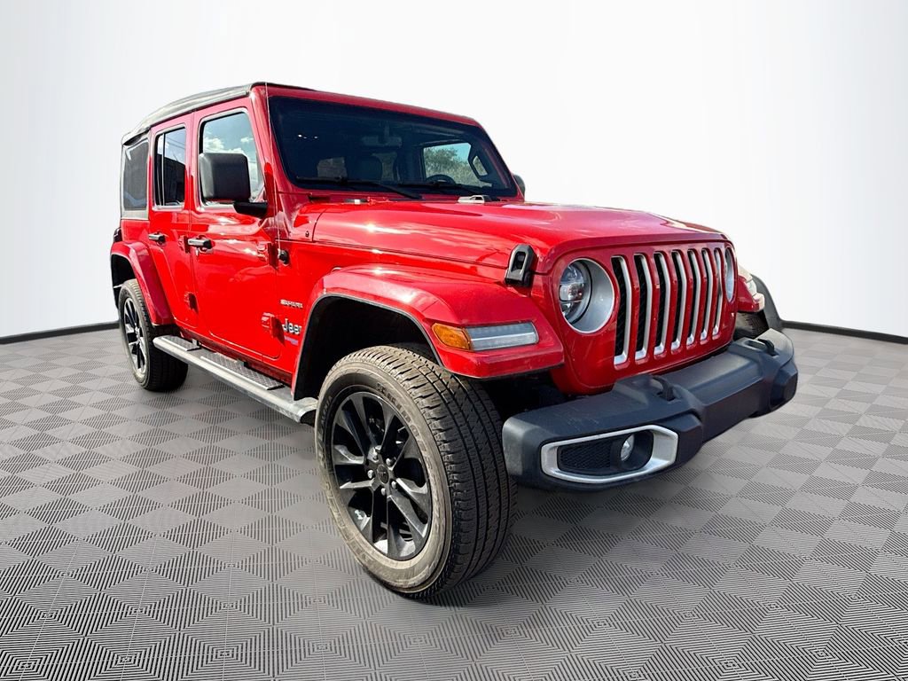 Used 2021 Jeep Wrangler Unlimited Sahara w/ Cold Weather Group image 4