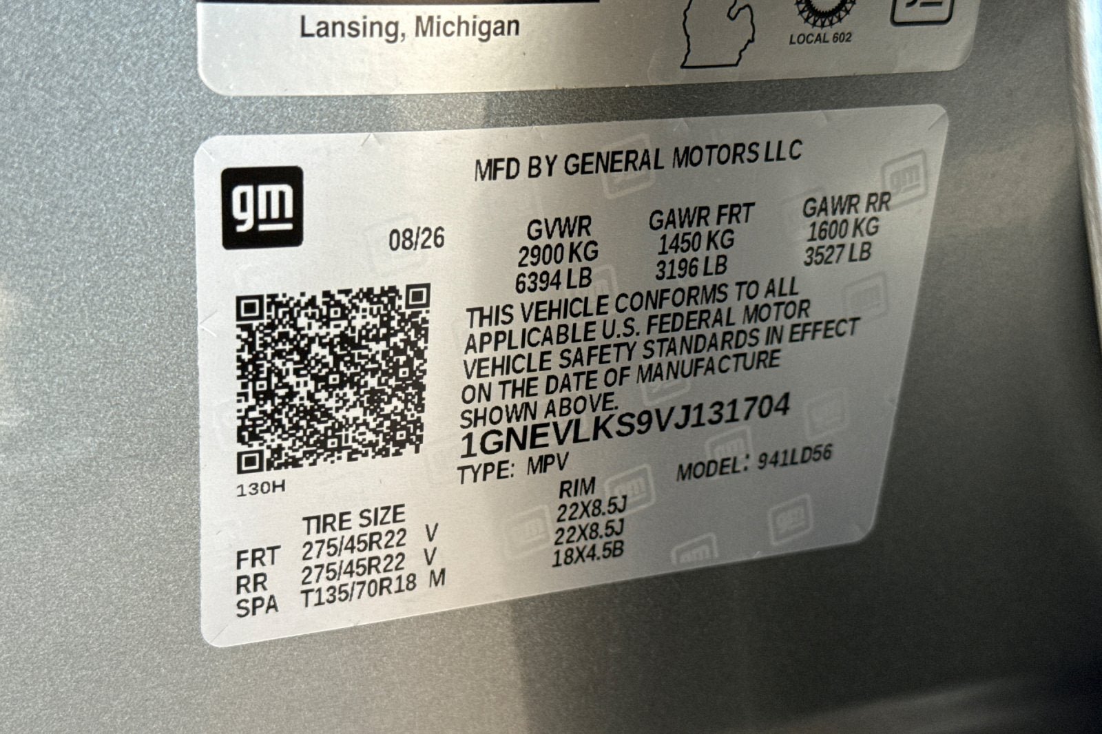 New 2027 Chevrolet Traverse RS w/ LPO, Floor Liner Package AWD/4WD image 23