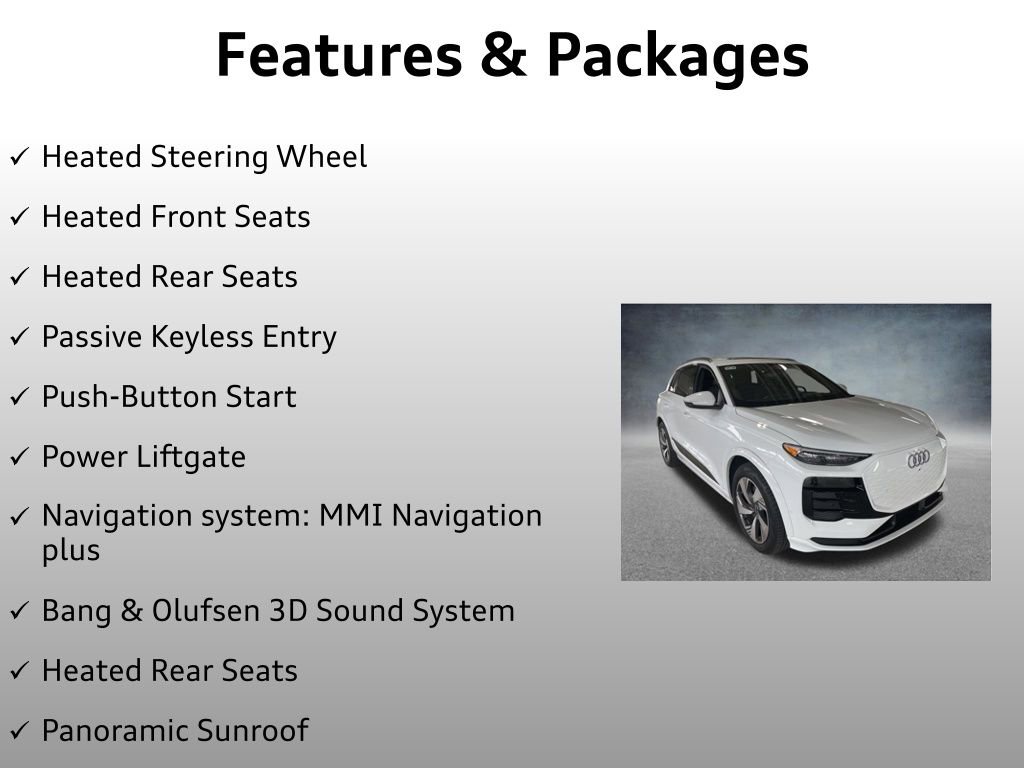 Used 2025 Audi Q6 e-tron Prestige w/ 20" Wheel Package AWD/4WD image 8