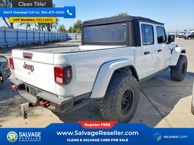 Used 2023 Jeep Gladiator Rubicon w/ Trailer Tow Package AWD/4WD image 4