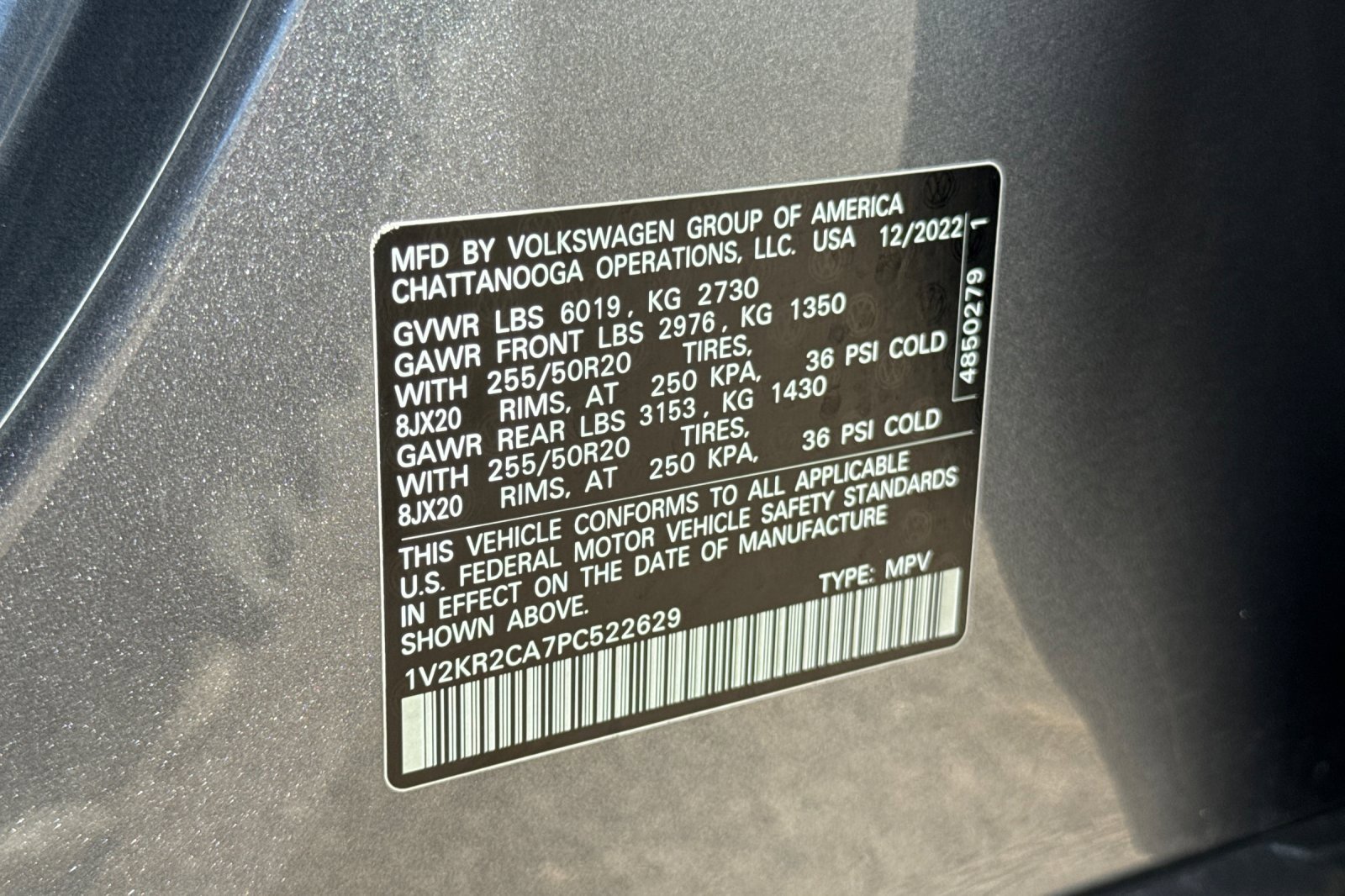 Used 2023 Volkswagen Atlas SE w/ Panoramic Sunroof Package image 29