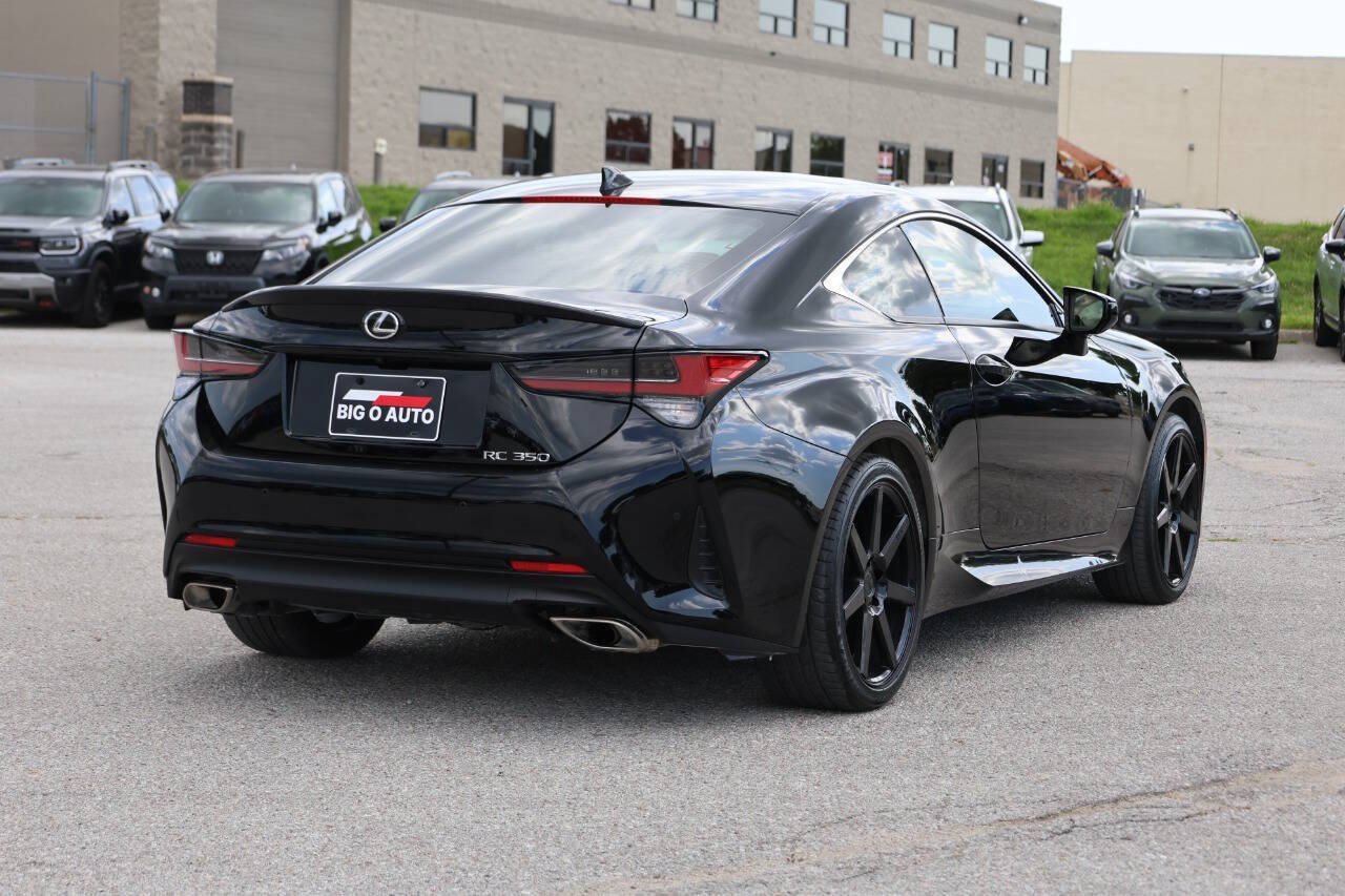 Used 2022 Lexus RC 350 w/ Premium Package RWD image 9