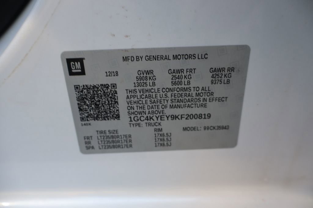 Used 2019 Chevrolet Silverado 3500 High Country w/ Duramax Plus Package image 54