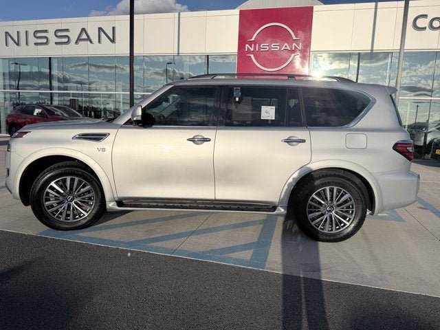 Certified 2021 Nissan Armada SL w/ Captain's Chairs Package image 2