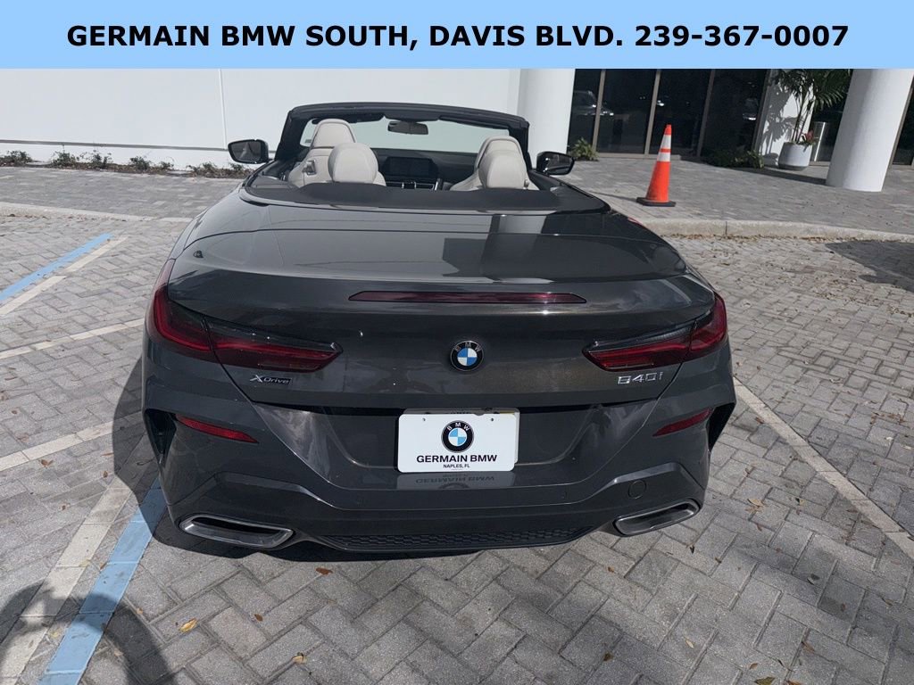 Certified 2022 BMW 840i xDrive Convertible w/ Comfort Seating Package image 27