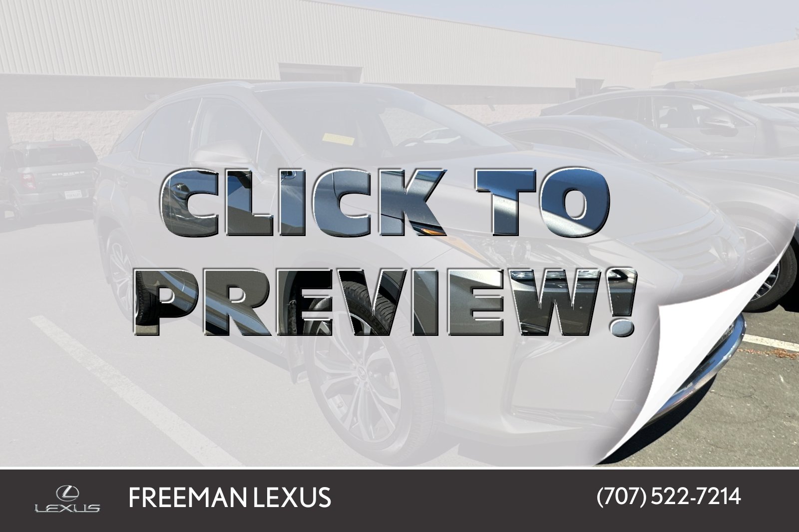 Used 2019 Lexus RX 350 AWD w/ Navigation Package