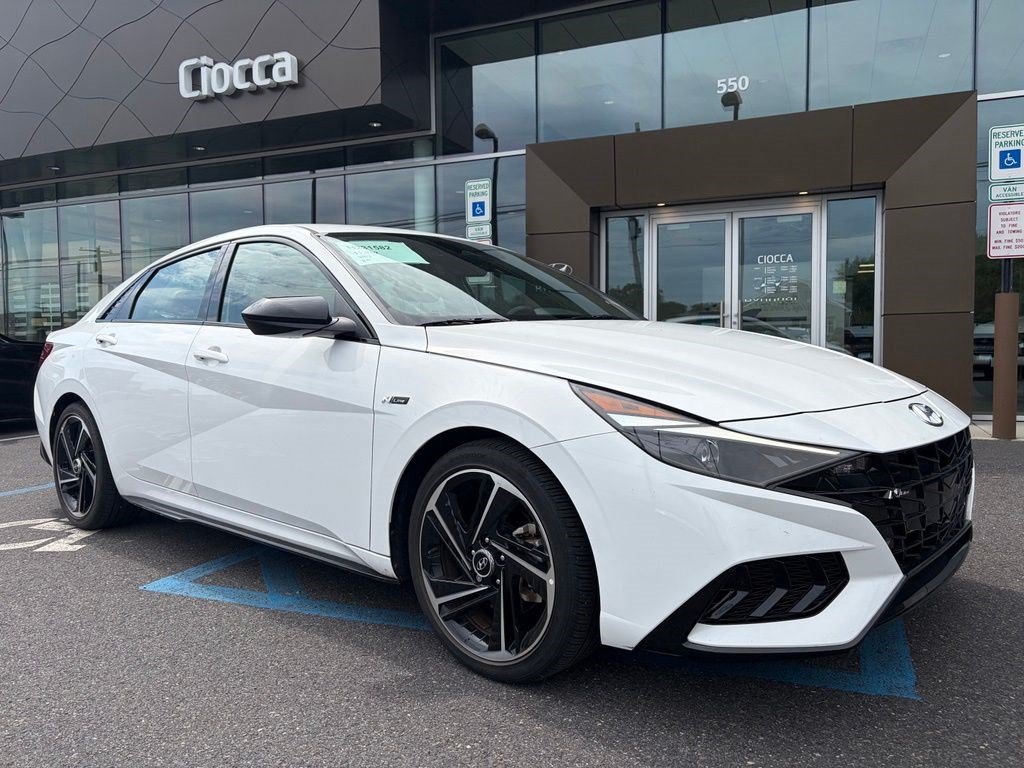 Certified 2023 Hyundai Elantra N Line FWD image 2