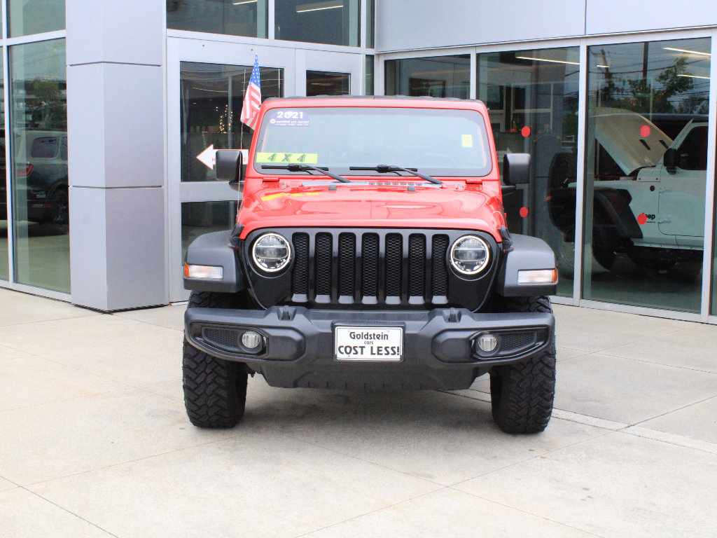 Certified 2021 Jeep Wrangler Unlimited Sport AWD/4WD image 2