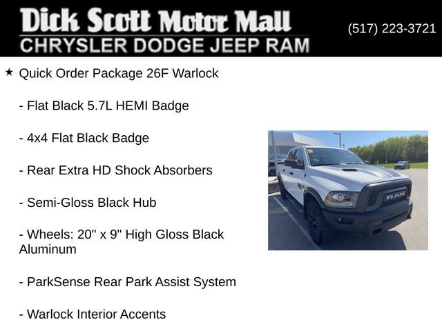Certified 2024 RAM 1500 Warlock AWD/4WD image 6
