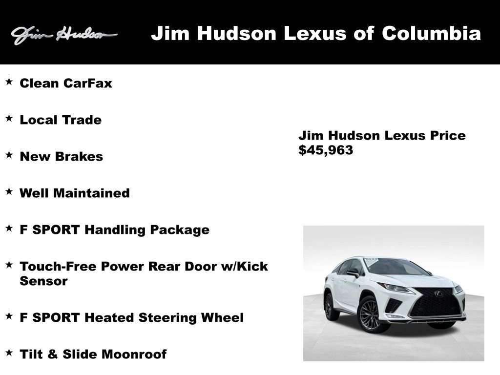 Certified 2022 Lexus RX 350 F Sport w/ Accessory Package AWD/4WD image 4