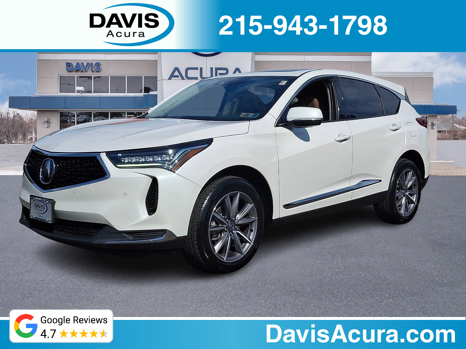 Certified 2024 Acura RDX w/ Technology Package