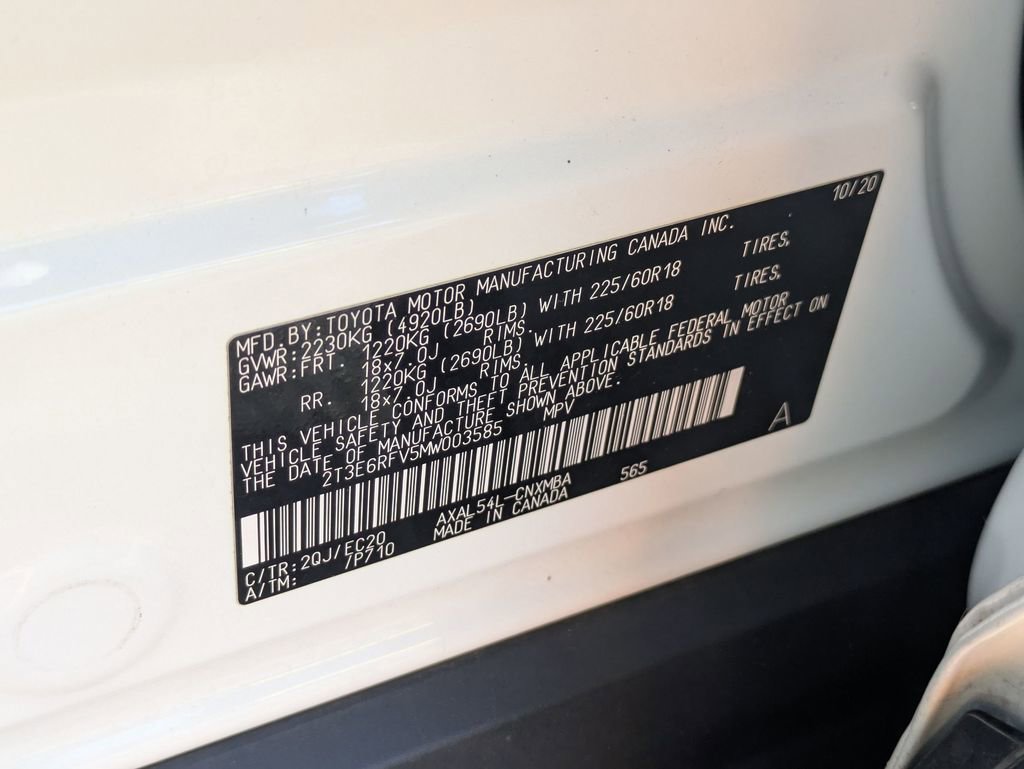 Used 2021 Toyota RAV4 XSE AWD/4WD image 22