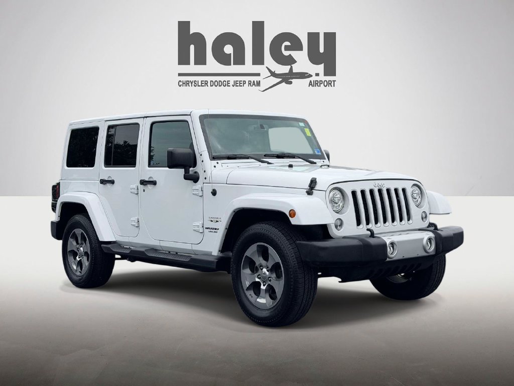 Used 2017 Jeep Wrangler Unlimited Sahara AWD/4WD image 1