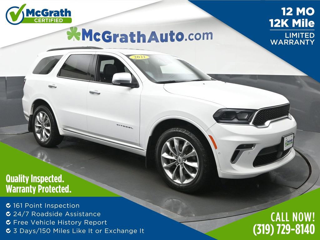 Used 2021 Dodge Durango Citadel w/ Premium Entertainment Group image 1