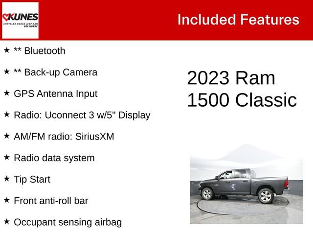 Used 2023 RAM 1500 Classic SLT image 3