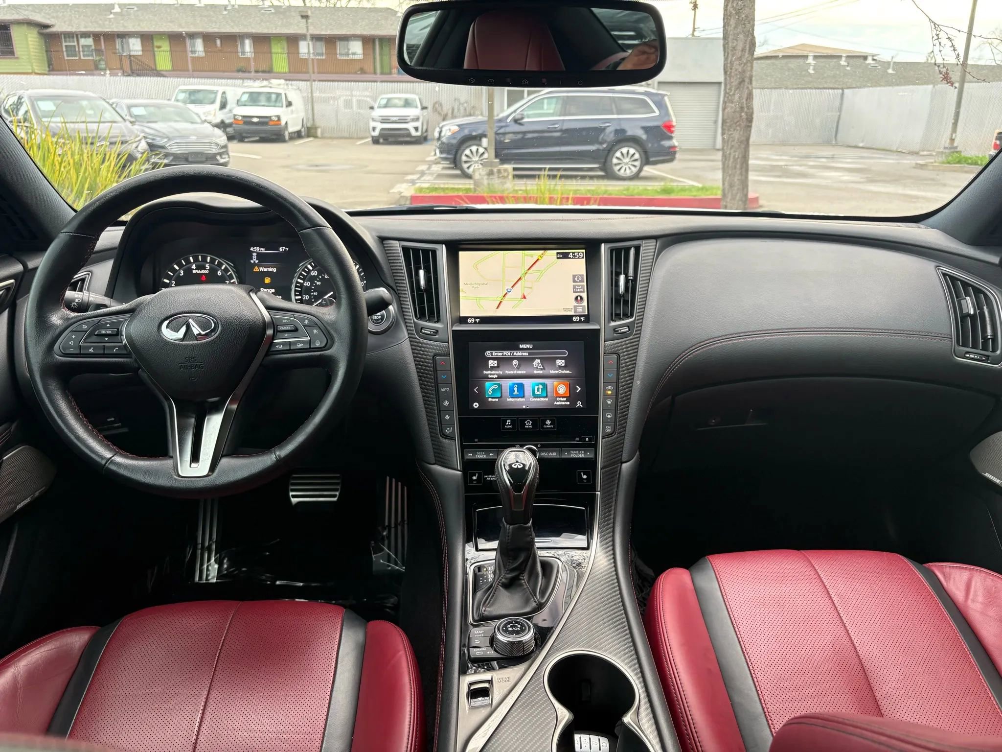 Used 2022 INFINITI Q60 Red Sport 400 w/ Cargo Package image 24