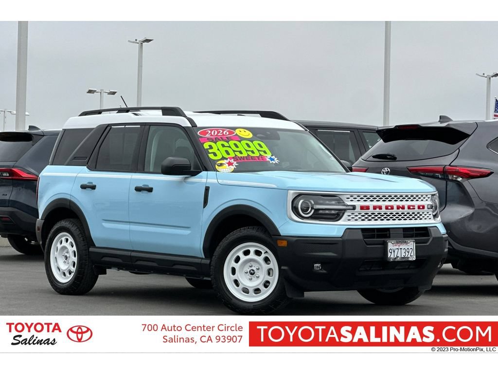 Used 2026 Ford Bronco Sport Heritage w/ Convenience Package AWD/4WD image 1