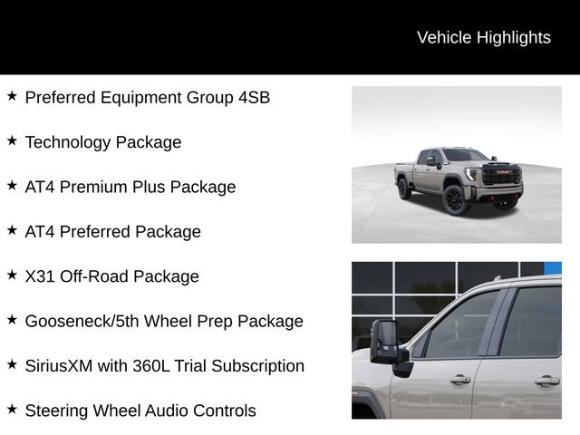 New 2026 GMC Sierra 2500 AT4 w/ AT4 Premium Plus Package AWD/4WD image 7