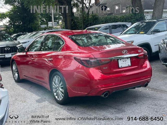 Certified 2023 INFINITI Q50 Luxe w/ Cargo Package AWD/4WD image 5