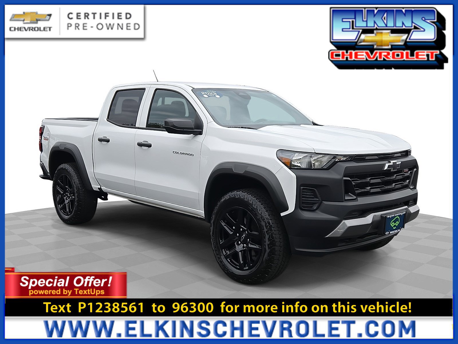 Certified 2023 Chevrolet Colorado Trail Boss w/ Advanced Trailering Package image 1