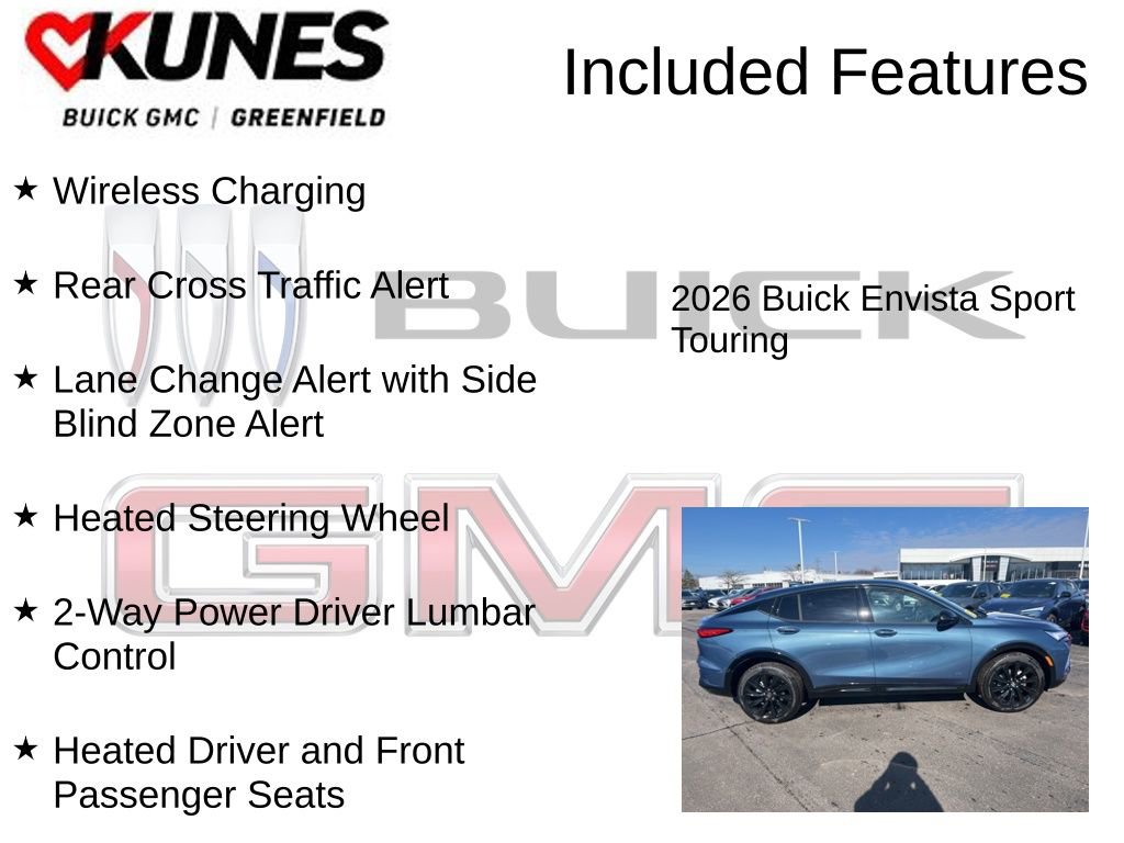 New 2026 Buick Envista Sport Touring w/ Convenience I Package image 4