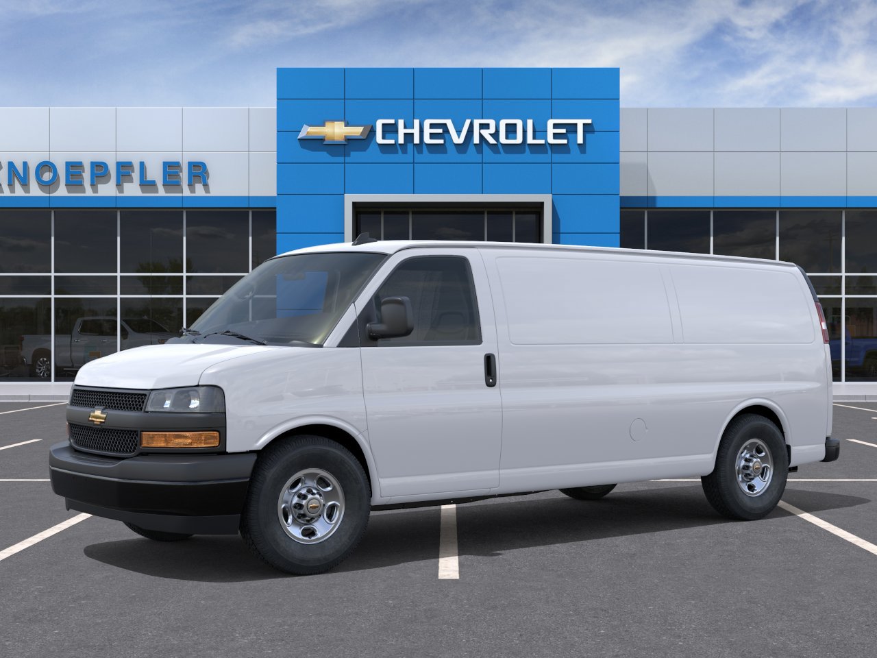 New 2025 Chevrolet Express 3500 Extended w/ Driver Convenience Package RWD image 2