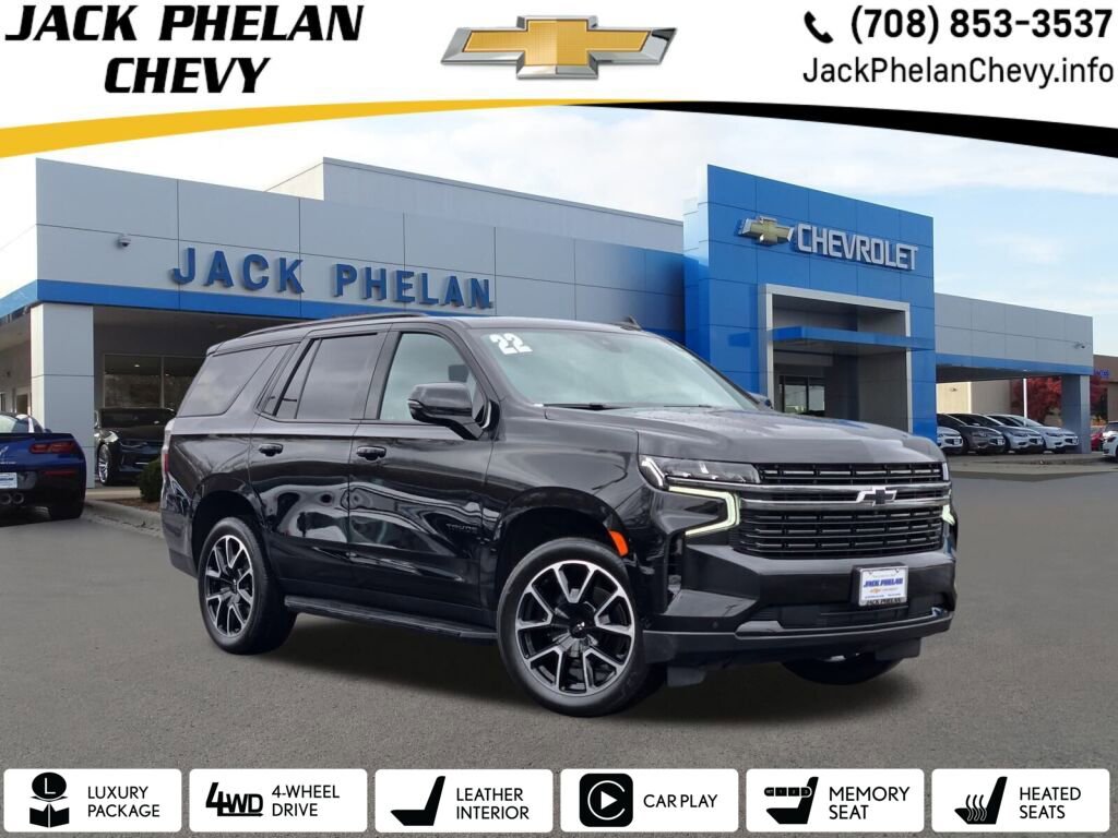 Certified 2022 Chevrolet Tahoe RST w/ Luxury Package