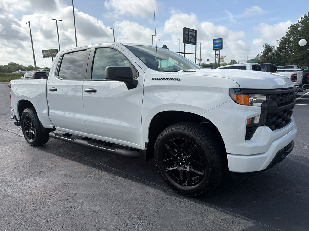 New 2026 Chevrolet Silverado 1500 Custom w/ Turbomax Blackout Package AWD/4WD image 2