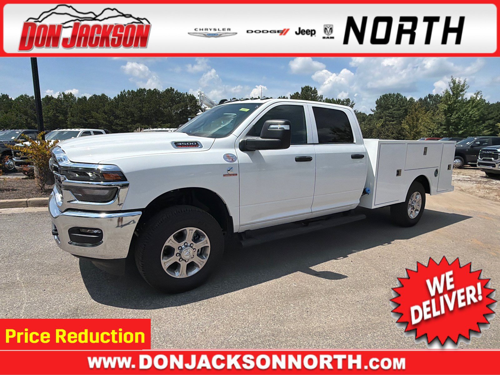 New 2026 RAM 3500 Tradesman w/ Chrome Appearance Group A