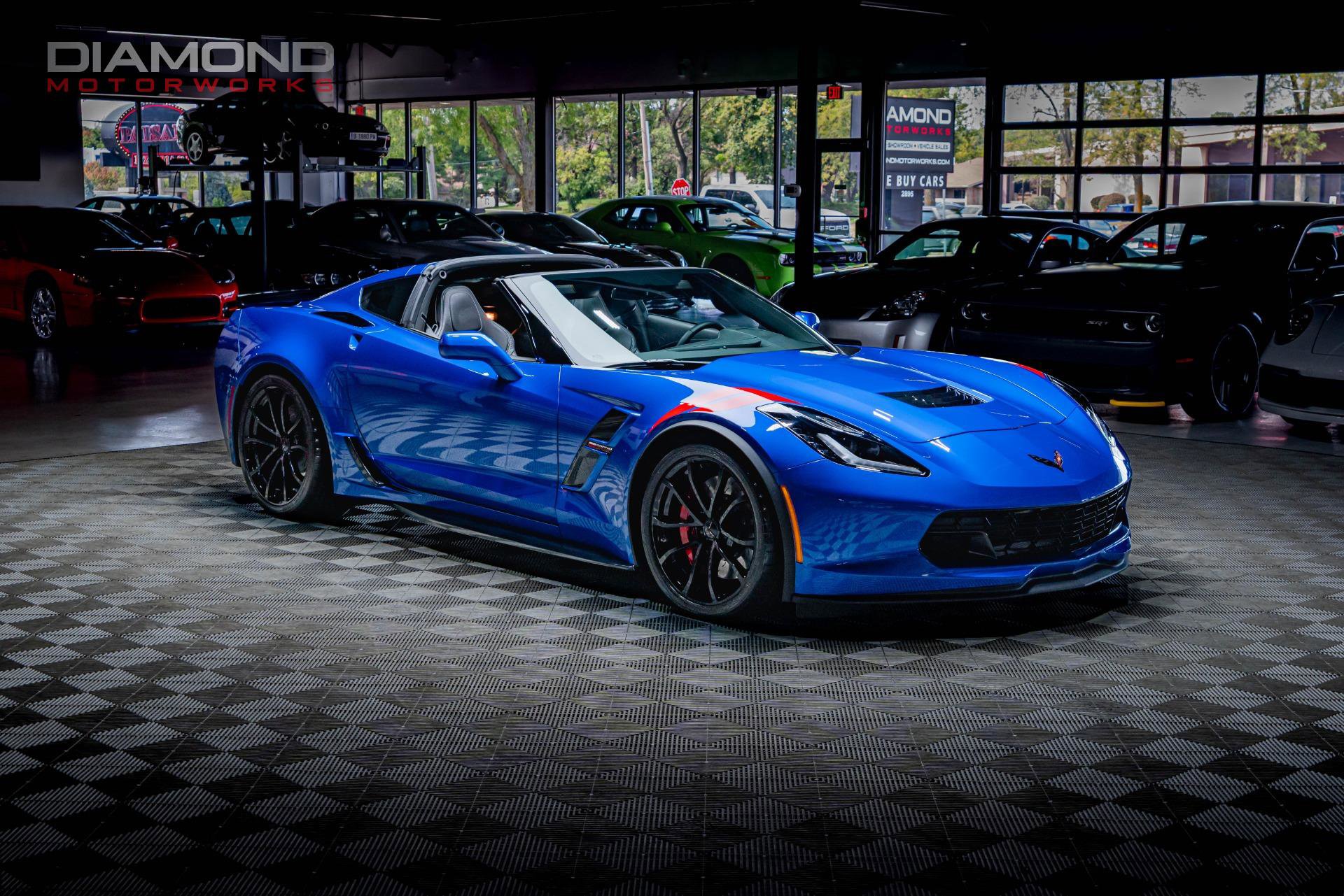 Used 2019 Chevrolet Corvette Grand Sport w/ Carbon Flash Badge Package image 3