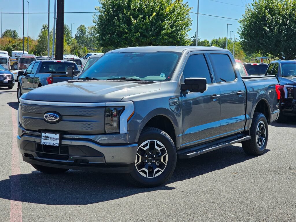 Certified 2023 Ford F150 Lightning XLT w/ Tow Technology Package AWD/4WD image 1