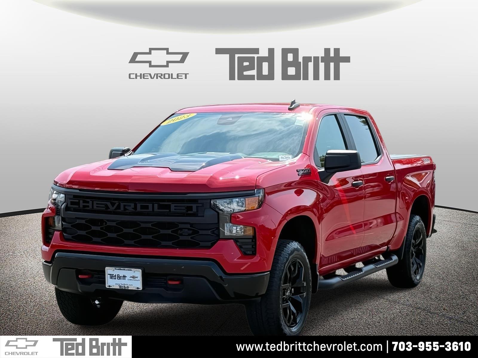 Certified 2023 Chevrolet Silverado 1500 Custom Trail Boss