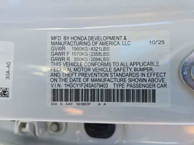 New 2025 Honda Accord LX image 34