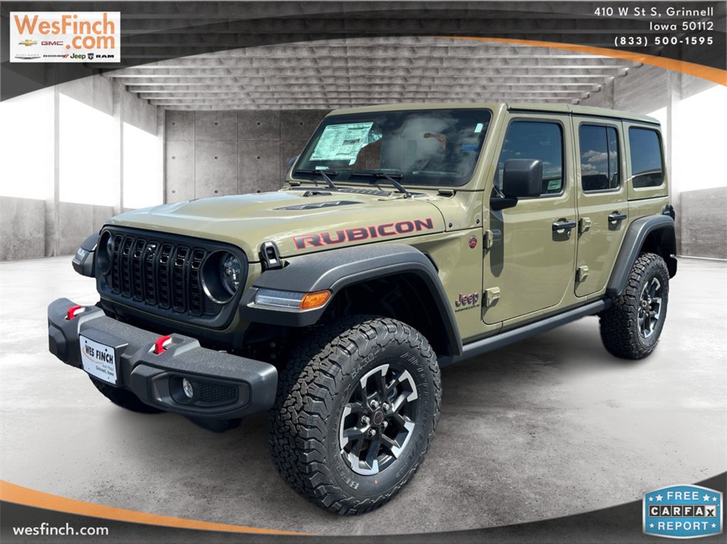 New 2025 Jeep Wrangler Rubicon w/ Technology Group