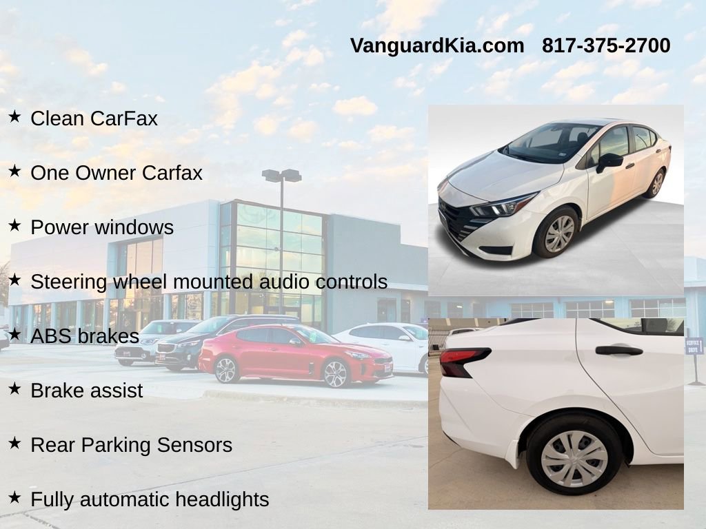 Used 2024 Nissan Versa S w/ Trunk Package image 6